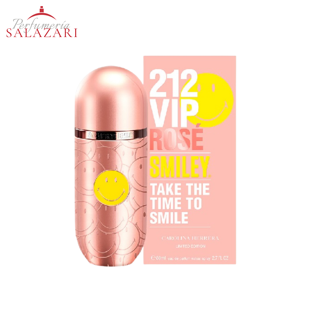 CAROLINA HERRERA - 212 VIP ROSE SMILEY EDP MUJER