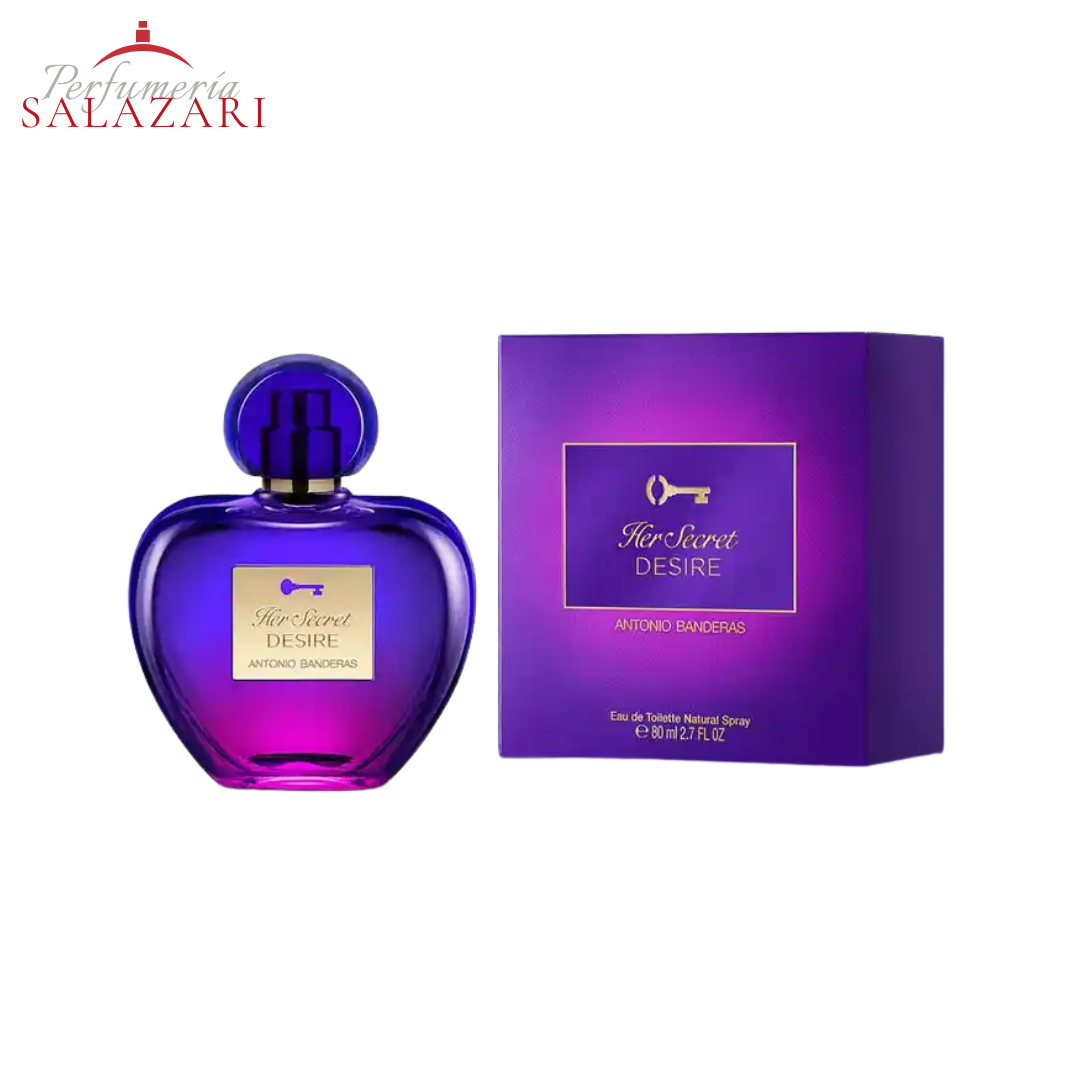 ANTONIO BANDERAS - HER SECRET DESIRE EDT MUJER